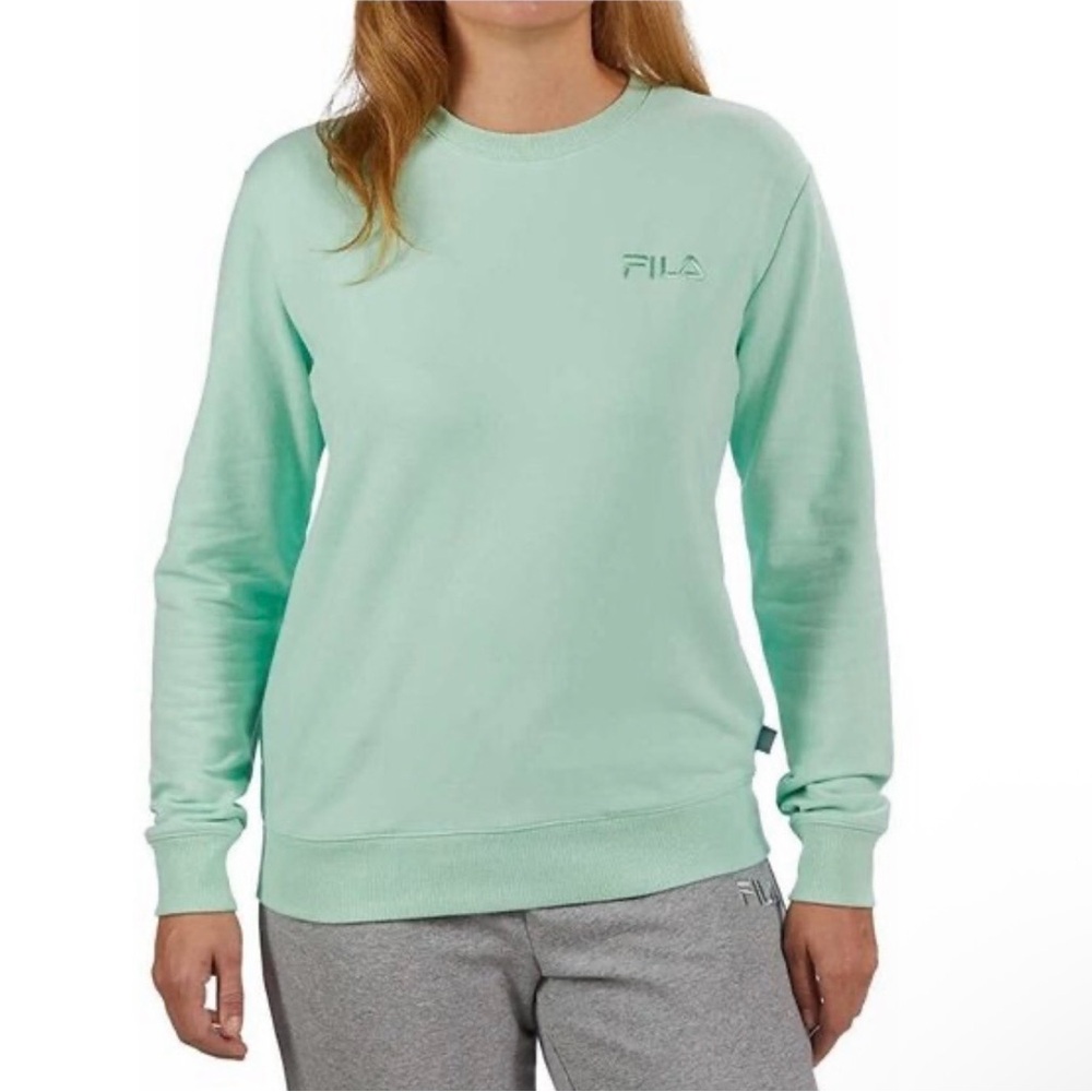 Fila Women's Midweight French Terry
Crewneck Long Sleeve